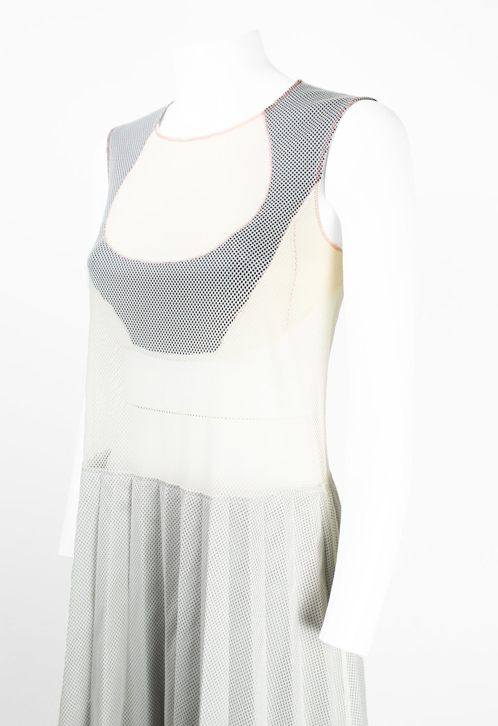 JUNYA WATANABE SS 2013 LAYERED MESH BUSTIER DRESS