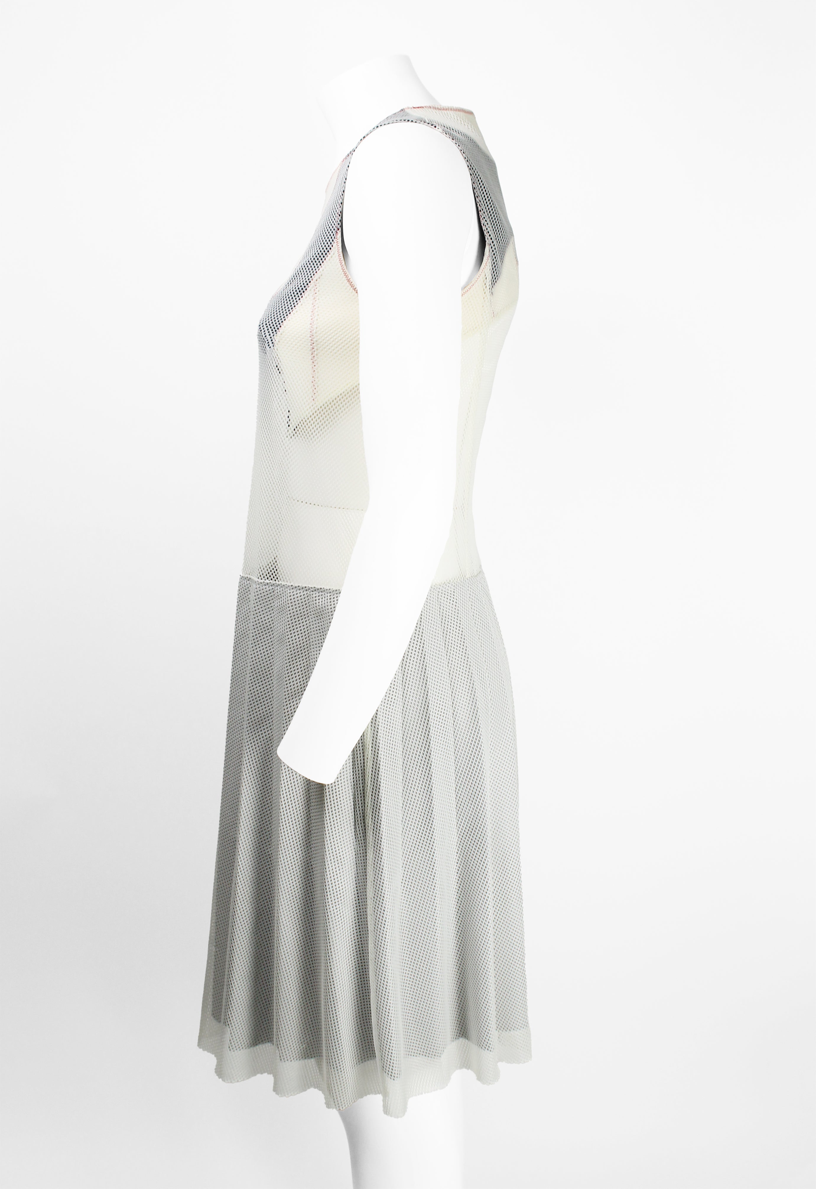 JUNYA WATANABE SS 2013 LAYERED MESH BUSTIER DRESS