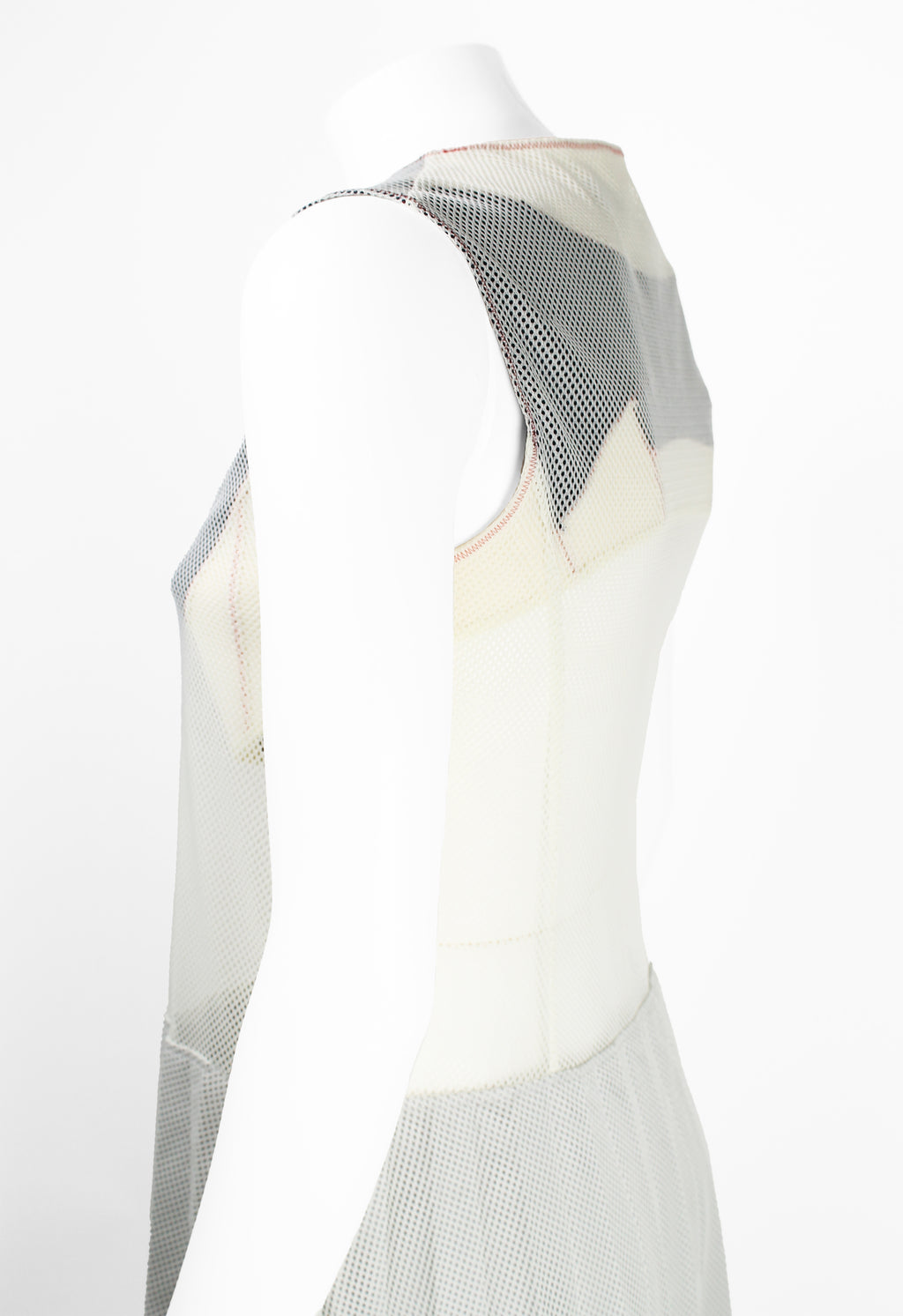 JUNYA WATANABE SS 2013 LAYERED MESH BUSTIER DRESS