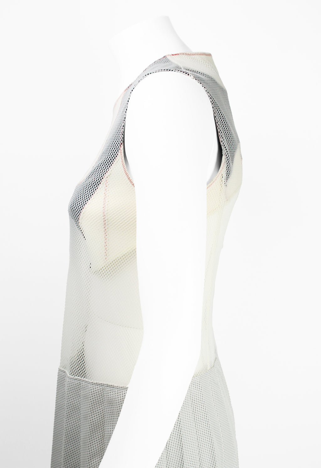 JUNYA WATANABE SS 2013 LAYERED MESH BUSTIER DRESS