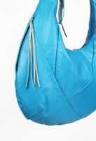 JUNYA WATANABE LARGE BLUE LEATHER TASSEL BAG