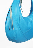 JUNYA WATANABE LARGE BLUE LEATHER TASSEL BAG