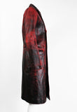 JUNYA WATANABE FW 1996 CRACKED LEATHER COAT