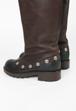 MARNI PRE-FALL 2009 STUDDED GAITER BOOTS