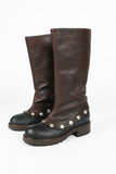 MARNI PRE-FALL 2009 STUDDED GAITER BOOTS