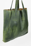 MARNI GREEN PAINTED LEATHER BAG