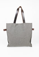 MIU MIU BELTED LEATHER SUNGLASSES CASE TOTE BAG