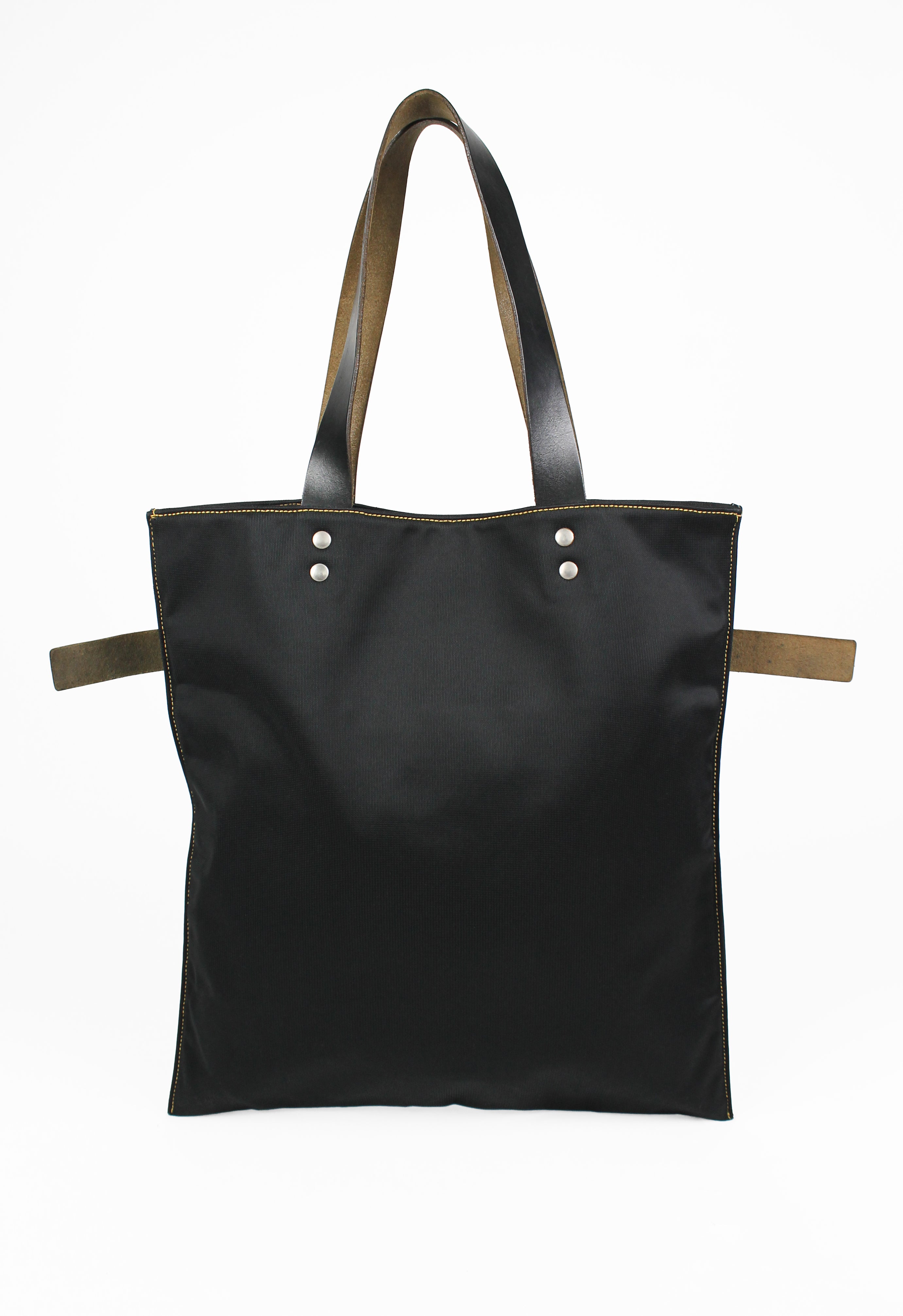 MIU MIU BELTED LEATHER SUNGLASSES CASE TOTE BAG