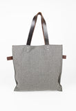 MIU MIU BELTED LEATHER SUNGLASSES CASE TOTE BAG