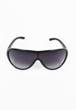 MIU MIU BLACK SHIELD SUNGLASSES