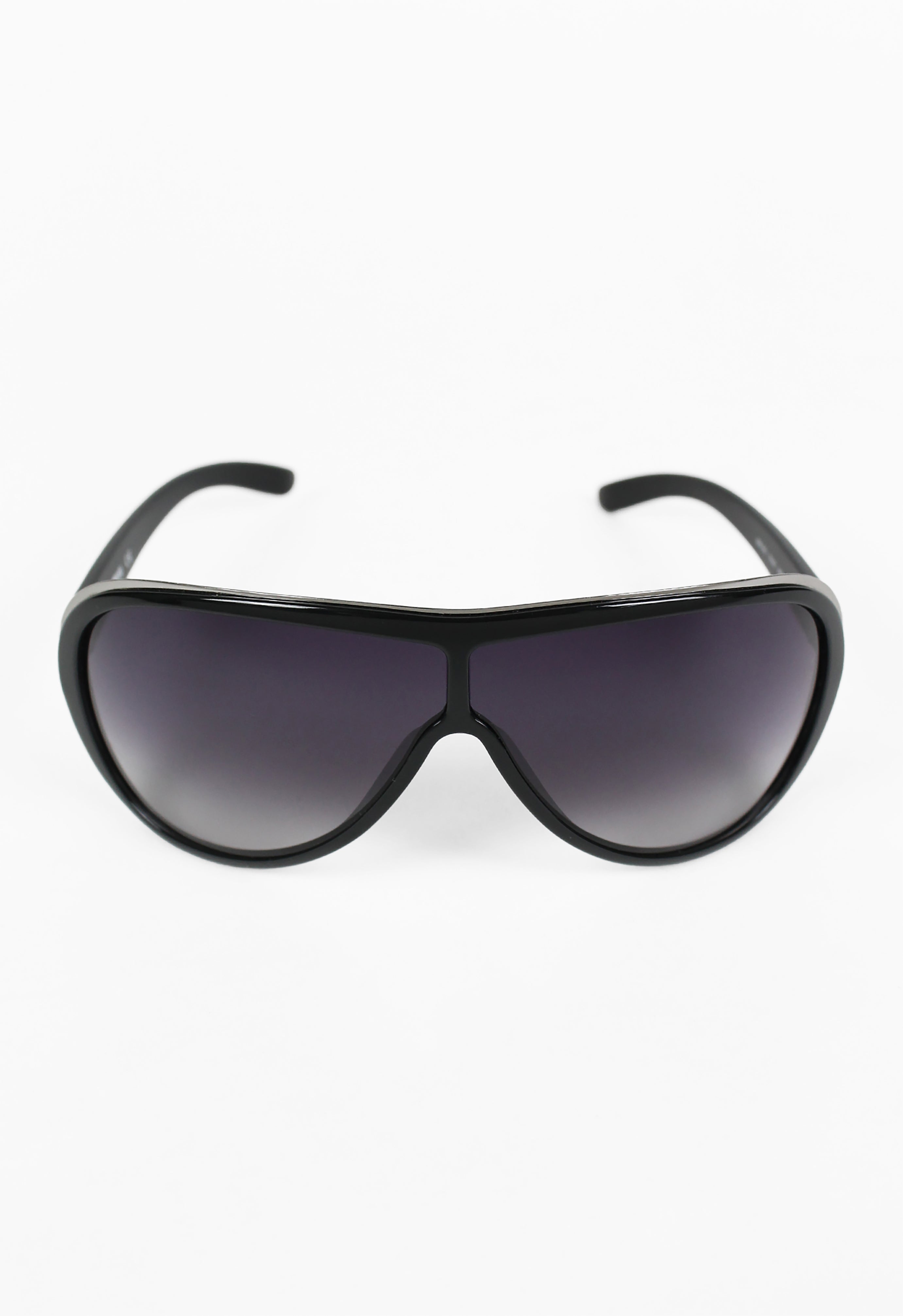 MIU MIU BLACK SHIELD SUNGLASSES – THE 543