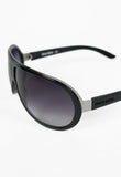 MIU MIU BLACK SHIELD SUNGLASSES