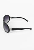 MIU MIU BLACK SHIELD SUNGLASSES