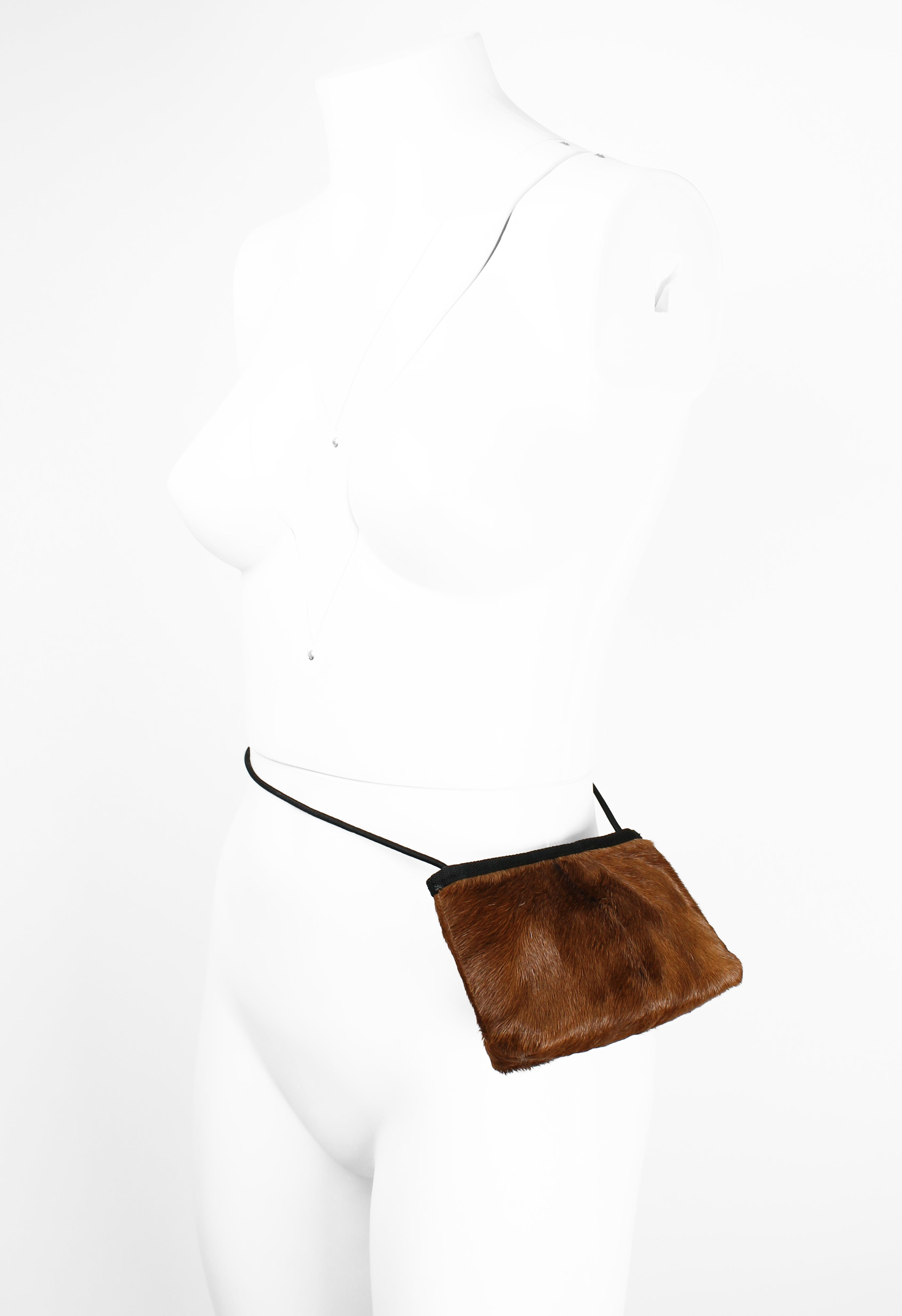 MIU MIU FW 1999 FUR MINI BAG