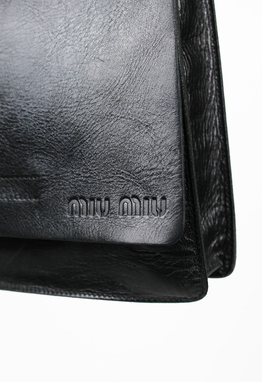 MIU MIU FW 1999 LEATHER CROSSBODY BAG