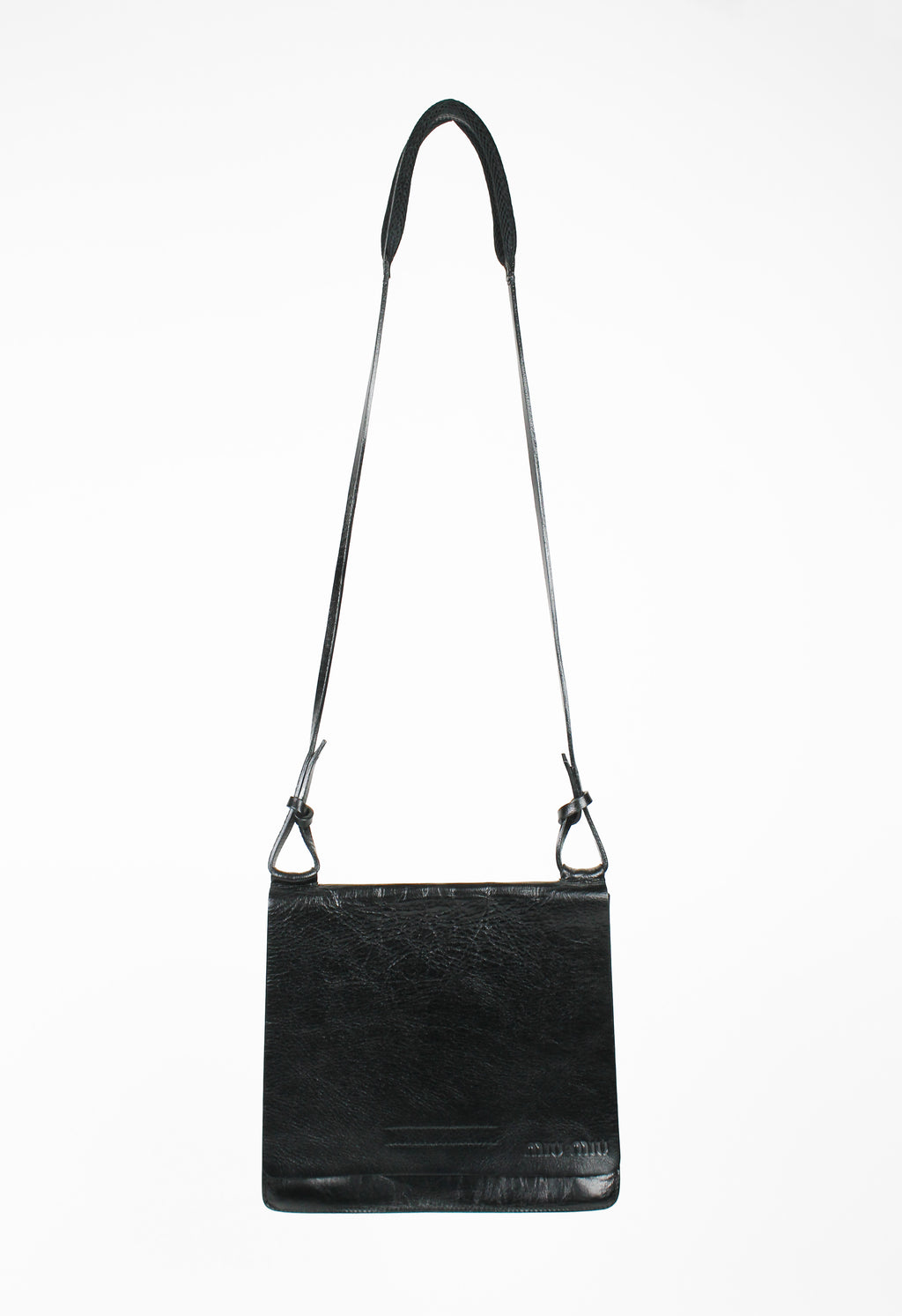 MIU MIU FW 1999 LEATHER CROSSBODY BAG