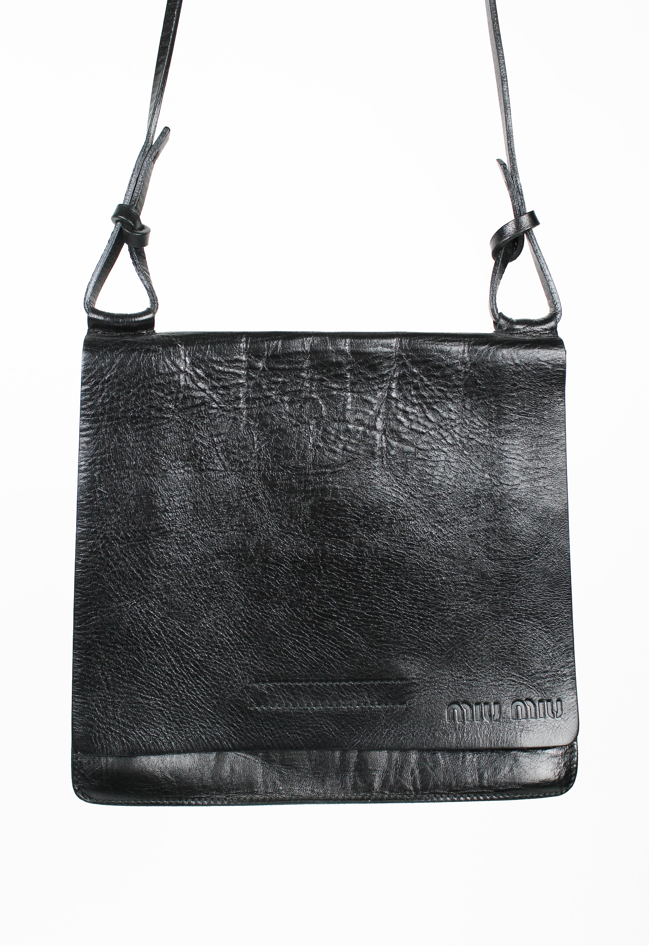 MIU MIU FW 1999 LEATHER CROSSBODY BAG