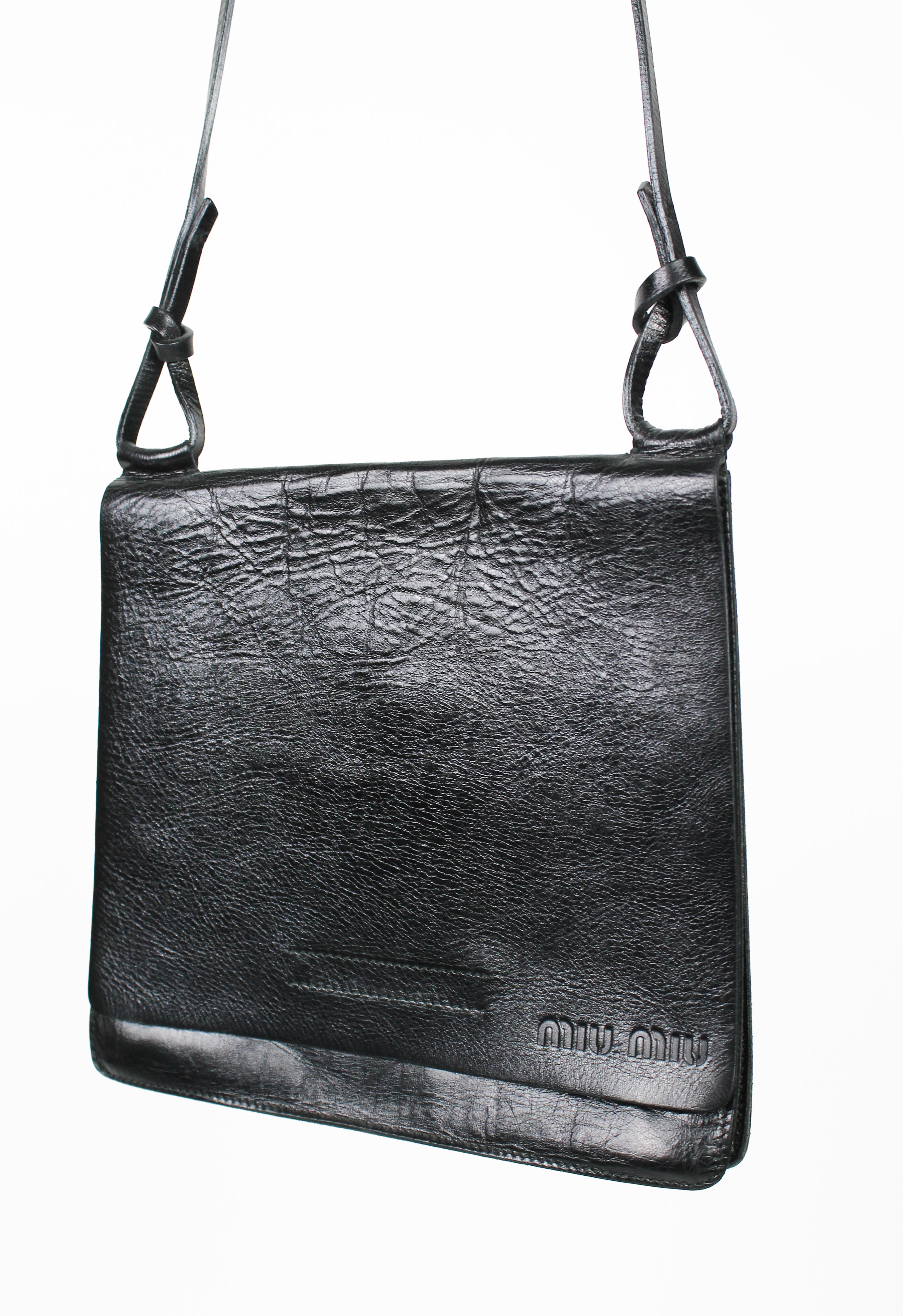 MIU MIU FW 1999 LEATHER CROSSBODY BAG