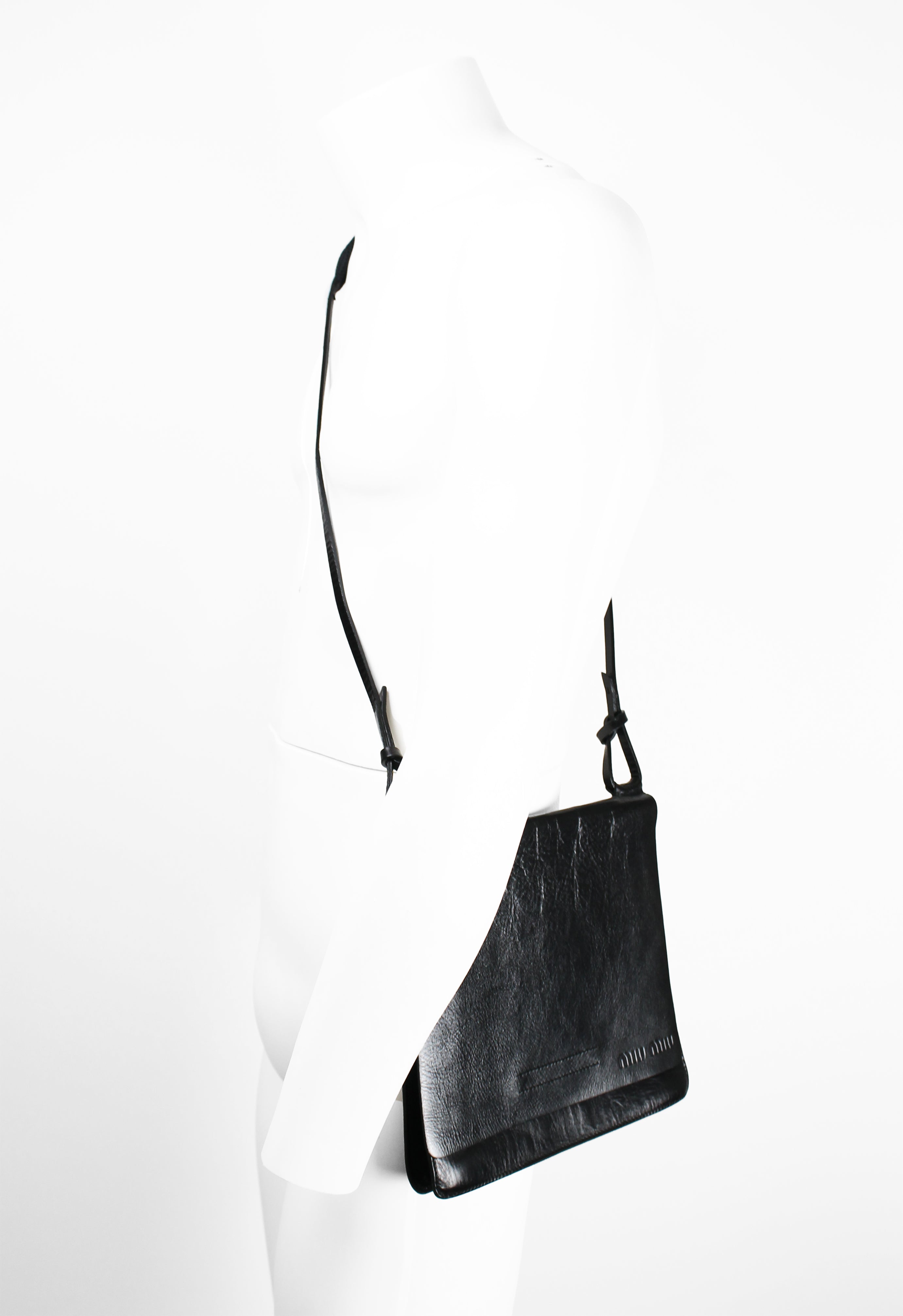 MIU MIU FW 1999 LEATHER CROSSBODY BAG