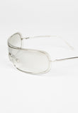 MIU MIU FW 2002 CLEAR LAYERED SHIELD SUNGLASSES