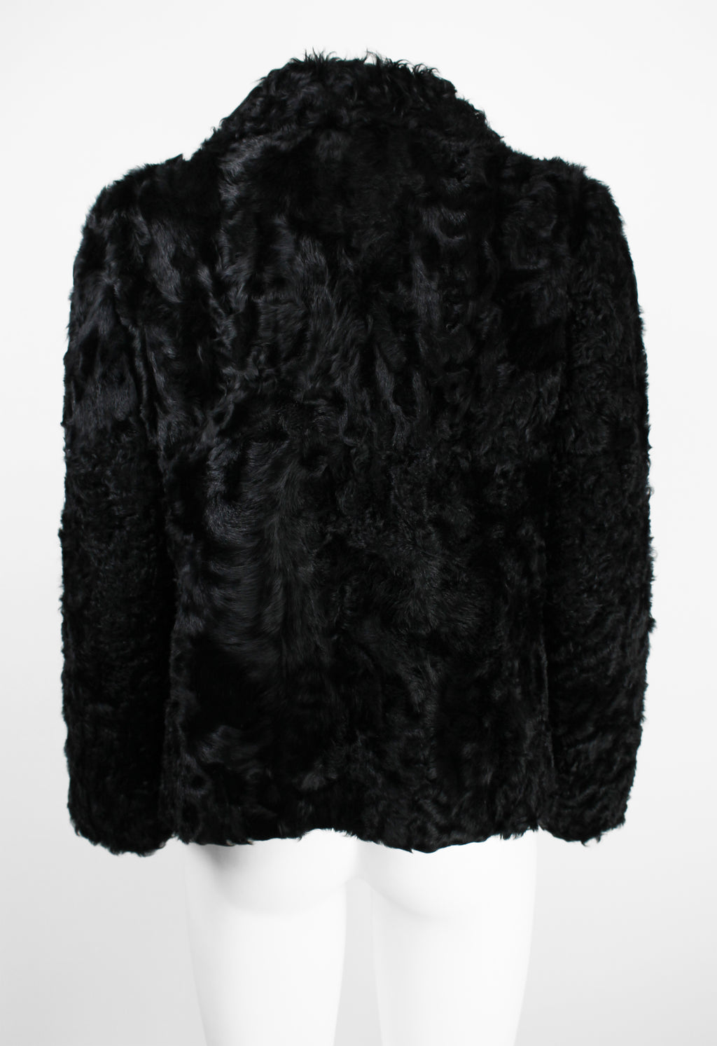 MIU MIU FW 2005 BLACK FUR JACKET
