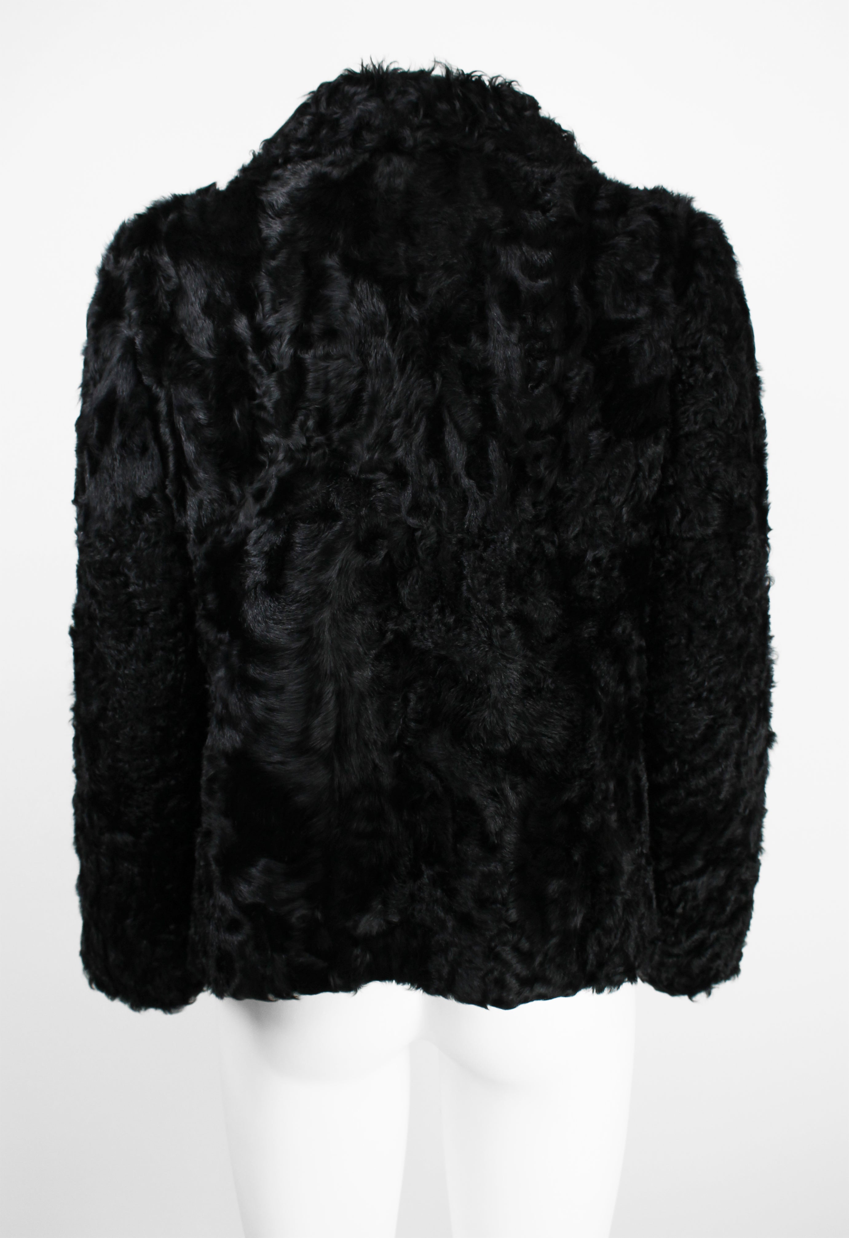 MIU MIU FW 2005 BLACK FUR JACKET