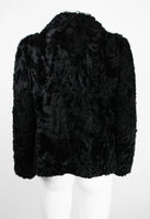 MIU MIU FW 2005 BLACK FUR JACKET