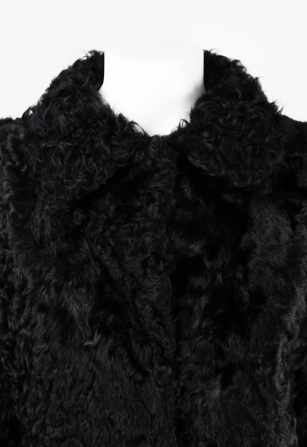 MIU MIU FW 2005 BLACK FUR JACKET