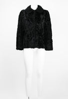 MIU MIU FW 2005 BLACK FUR JACKET