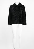 MIU MIU FW 2005 BLACK FUR JACKET