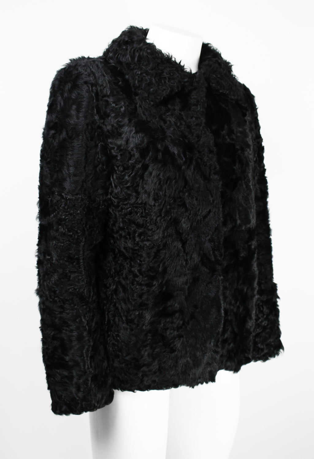 MIU MIU FW 2005 BLACK FUR JACKET