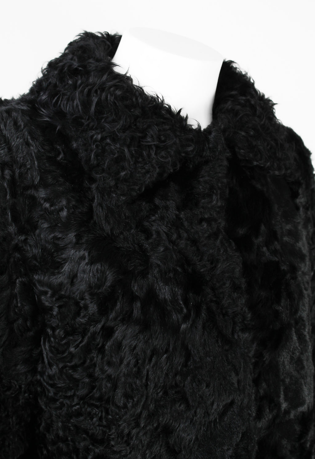 MIU MIU FW 2005 BLACK FUR JACKET