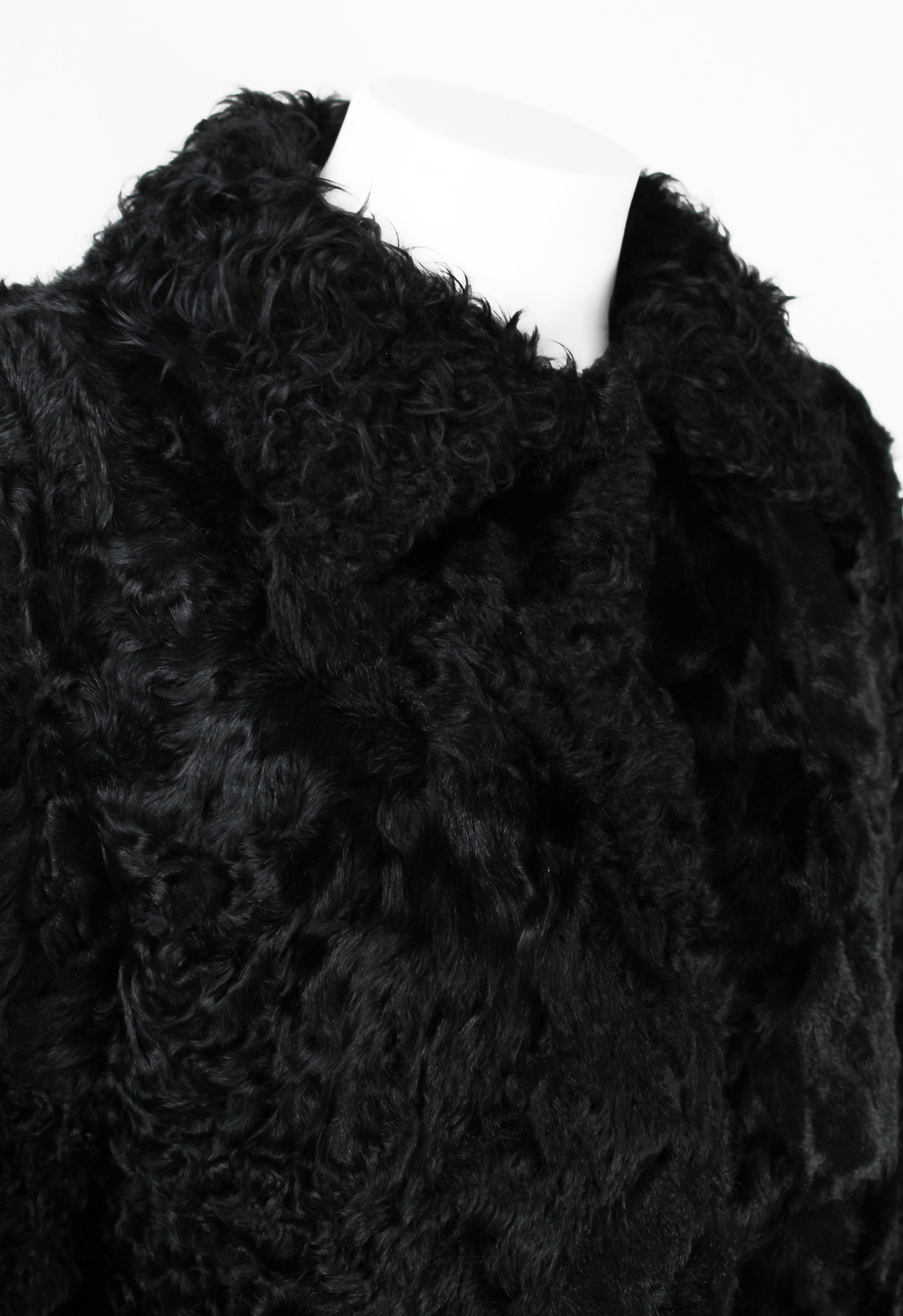 MIU MIU FW 2005 BLACK FUR JACKET