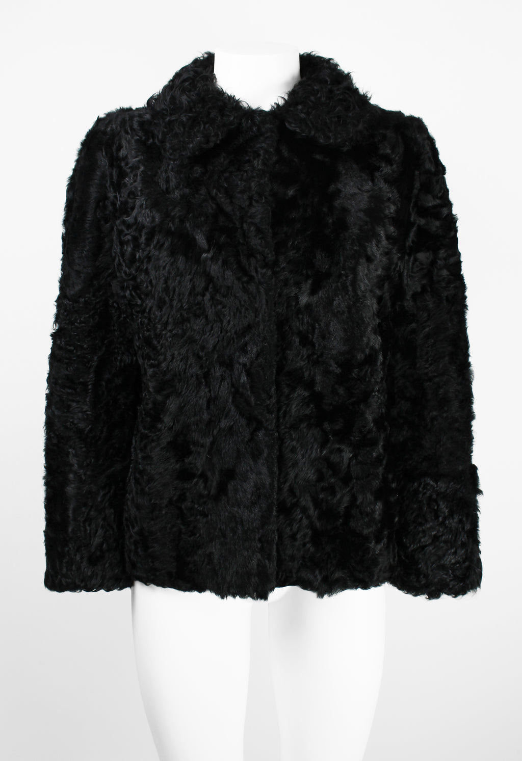 MIU MIU FW 2005 BLACK FUR JACKET