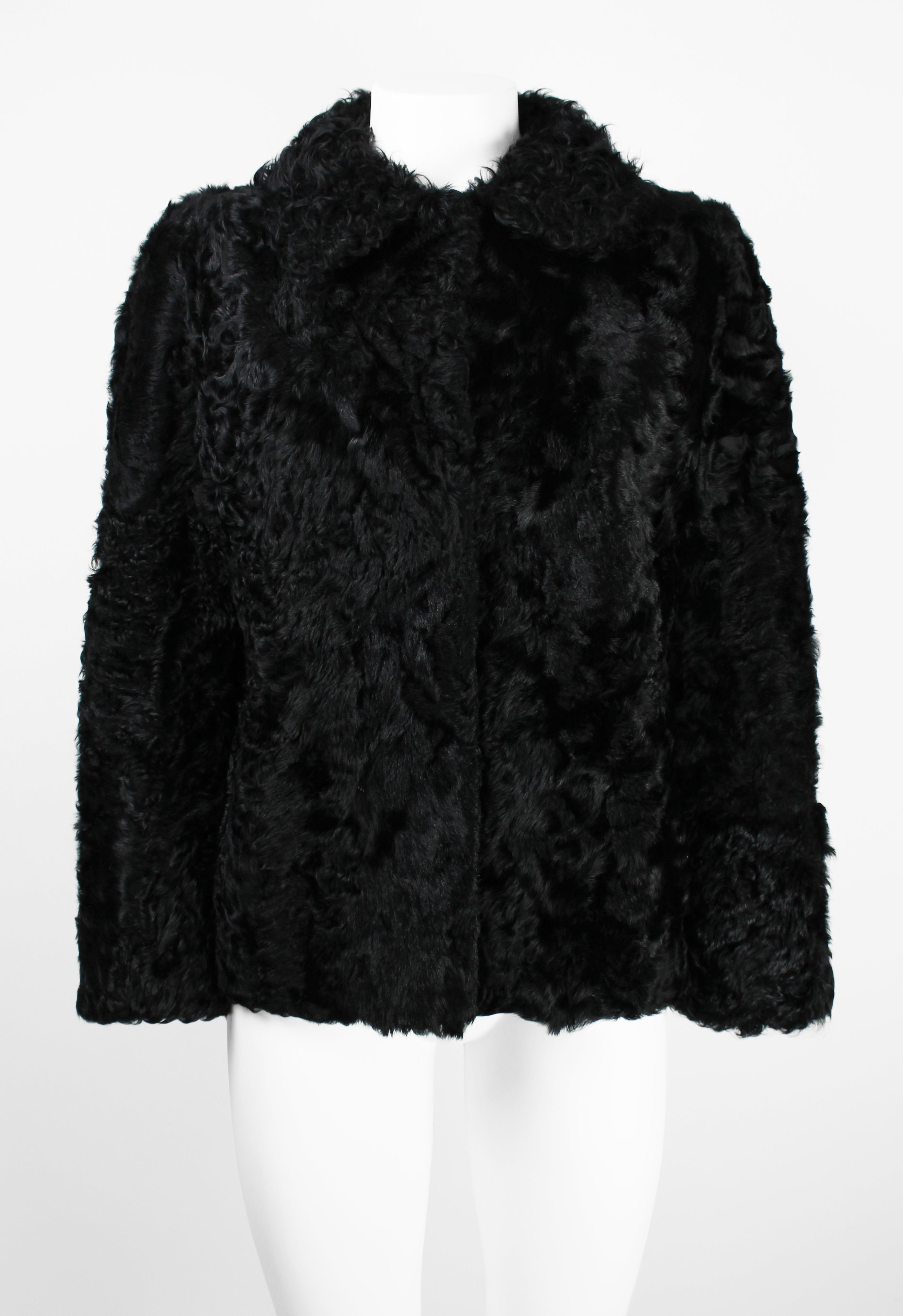MIU MIU FW 2005 BLACK FUR JACKET