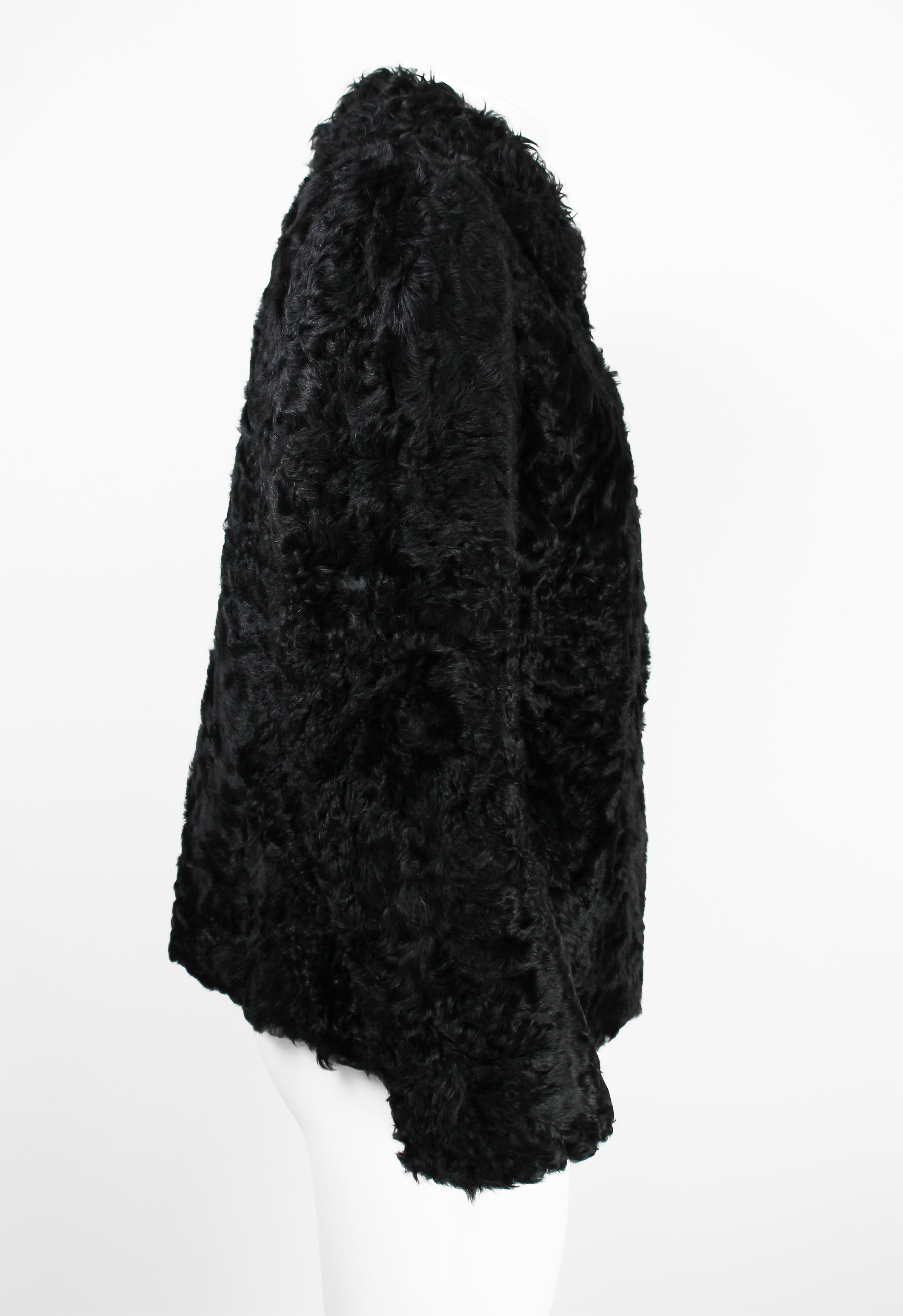 MIU MIU FW 2005 BLACK FUR JACKET