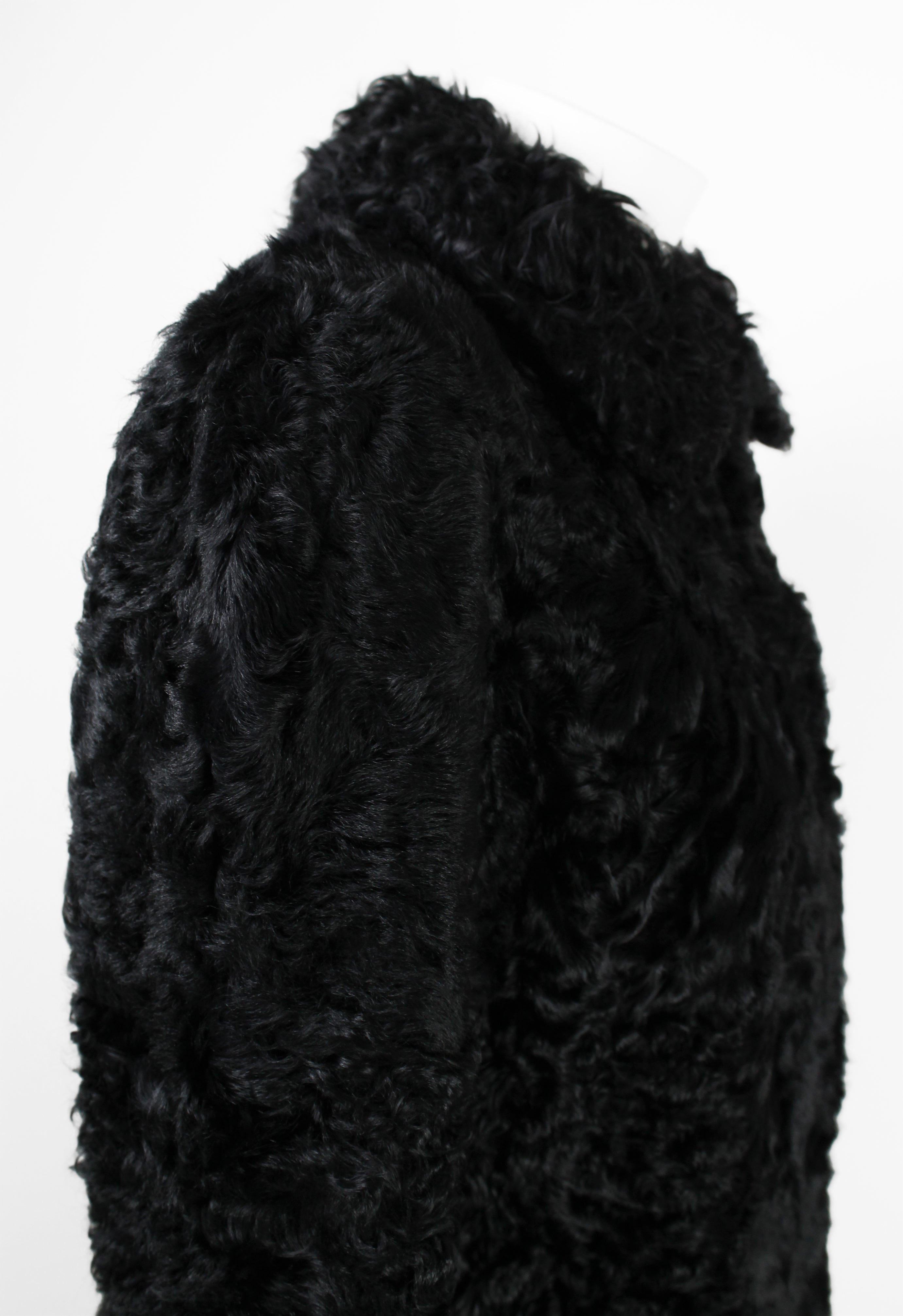 MIU MIU FW 2005 BLACK FUR JACKET