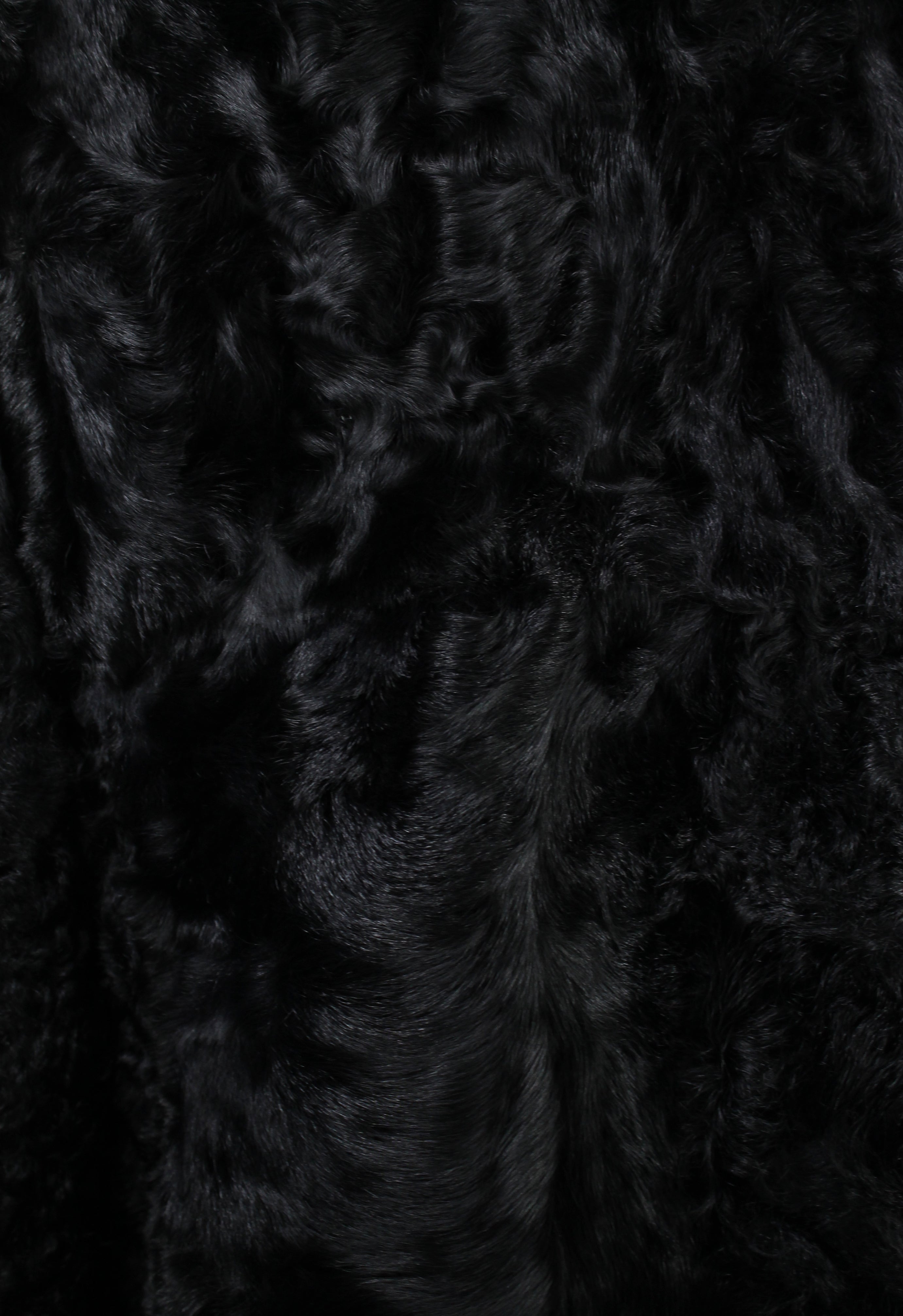 MIU MIU FW 2005 BLACK FUR JACKET