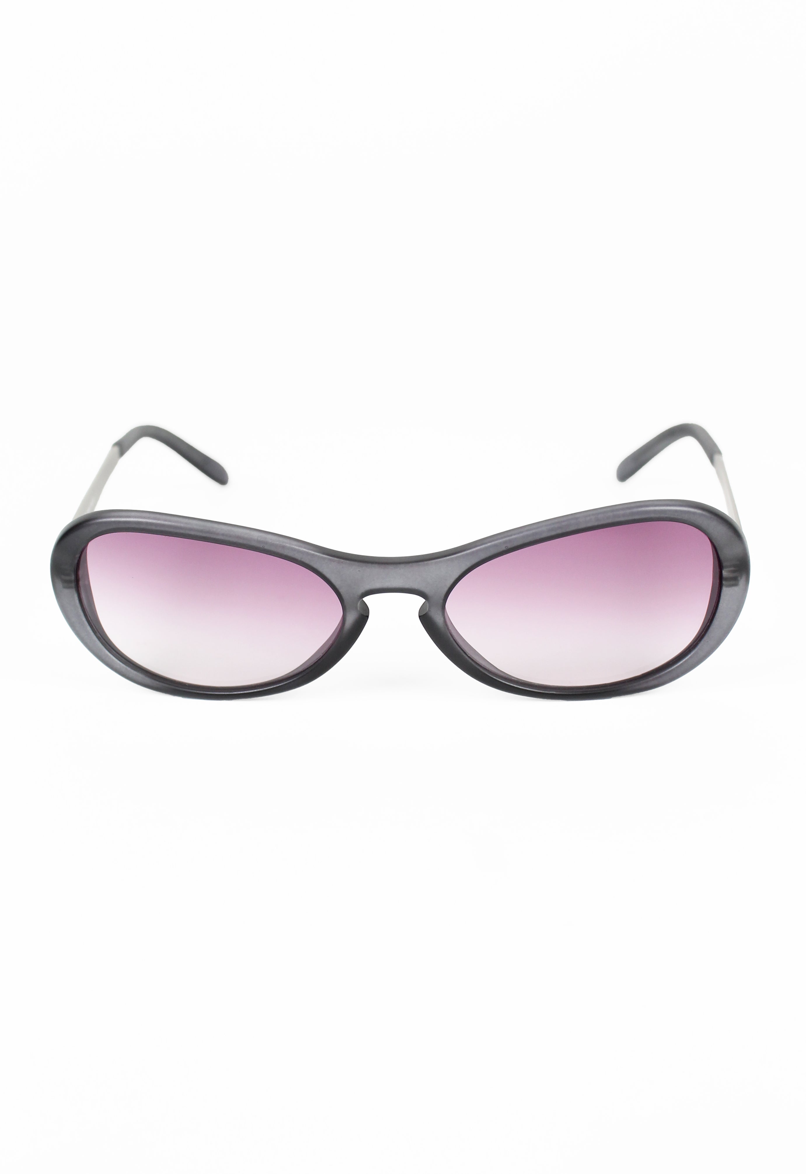 MIU MIU 2000'S GREY FROSTED SUNGLASSES