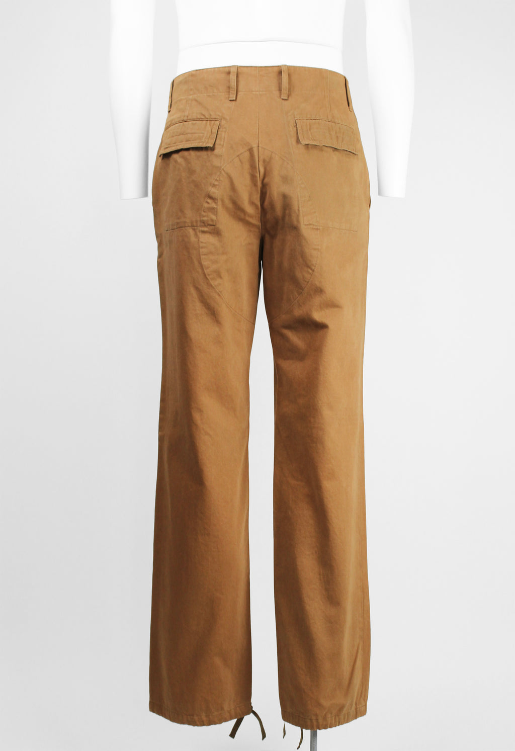 MIU MIU FW 2001 HEAVY COTTON TROUSERS