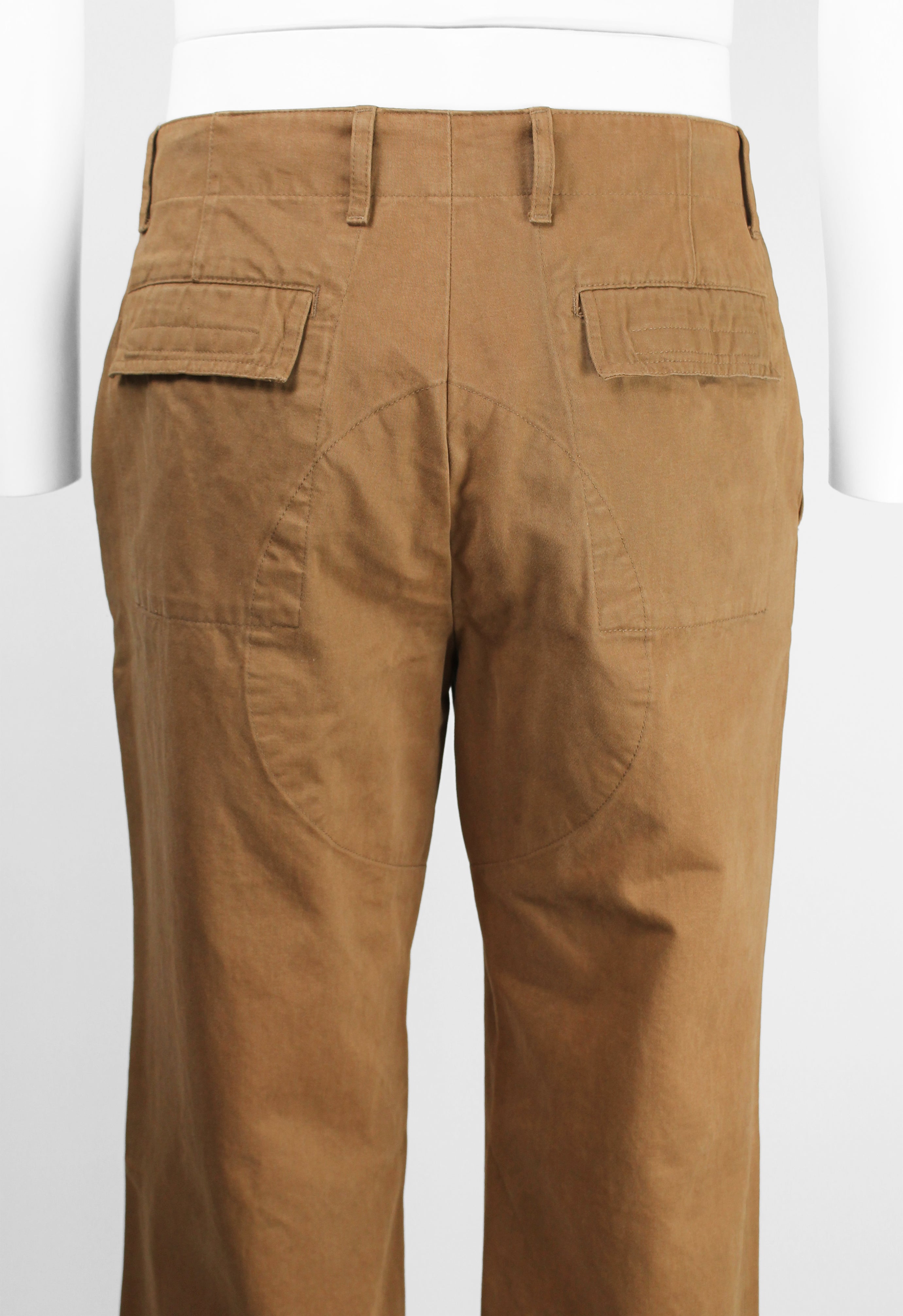 MIU MIU FW 2001 HEAVY COTTON TROUSERS