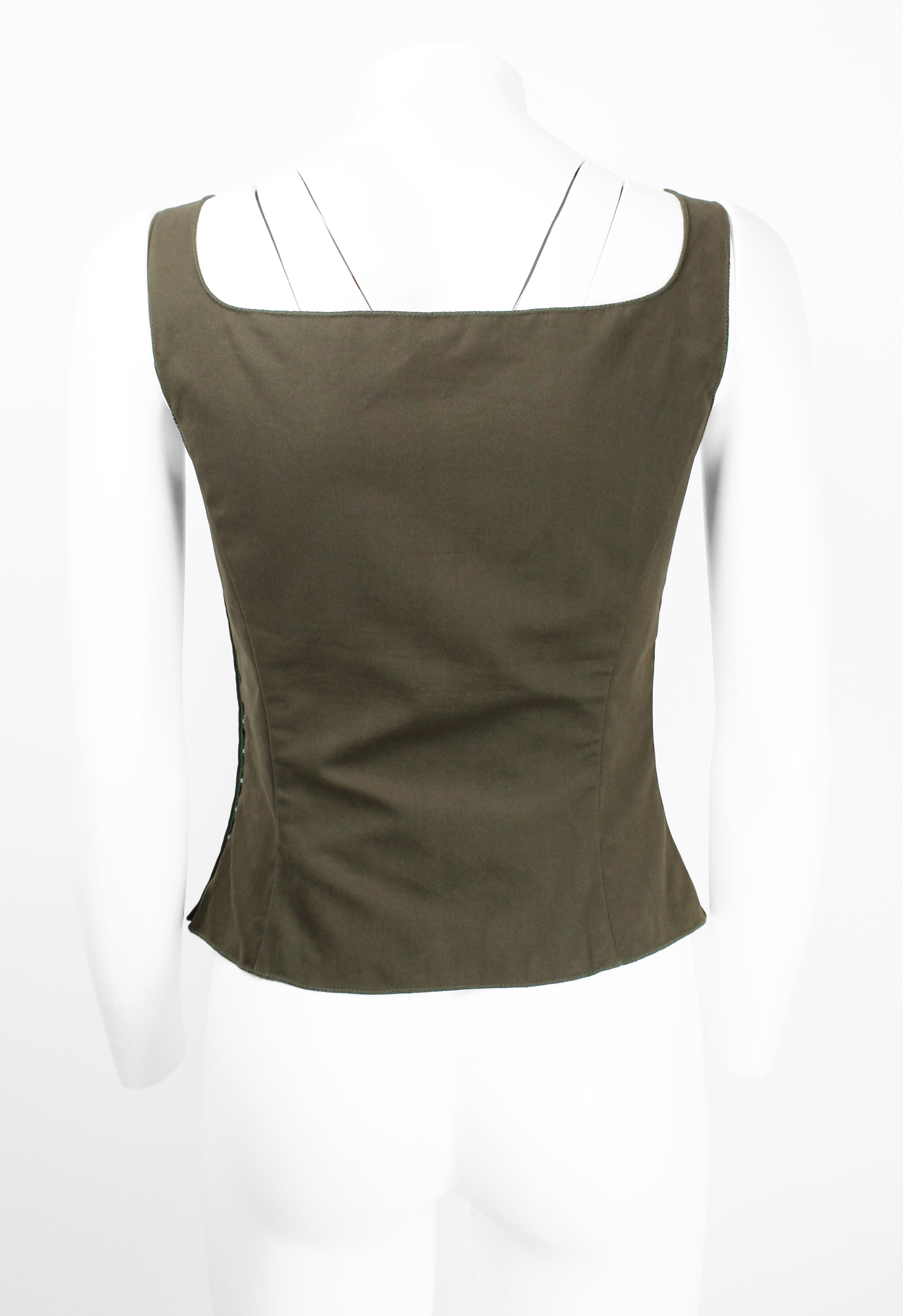 MIU MIU SS 1998 KHAKI BODICE
