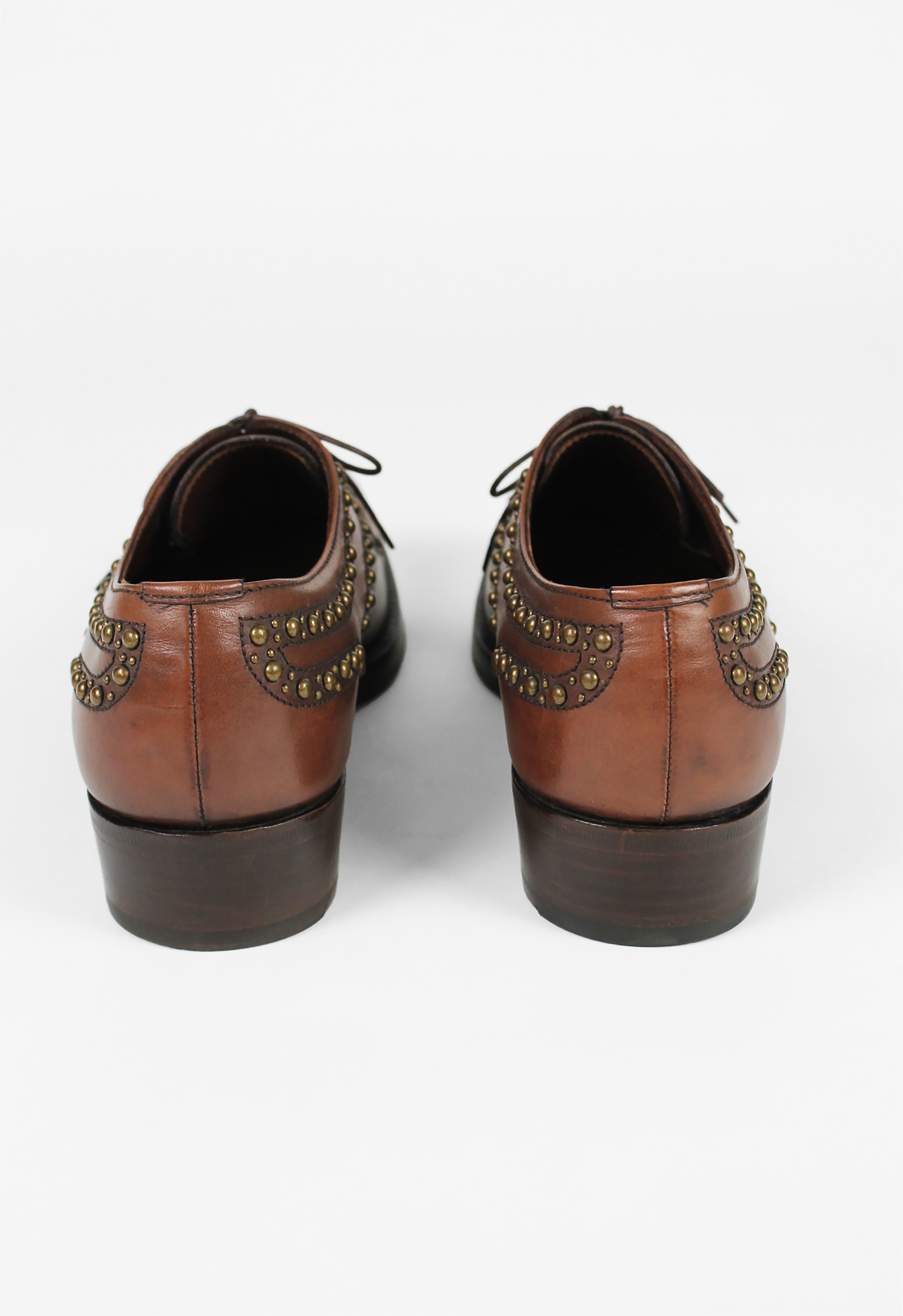 MIU MIU FW 2006 STUDDED SHOES WITH METAL TOE CAPS – THE 543