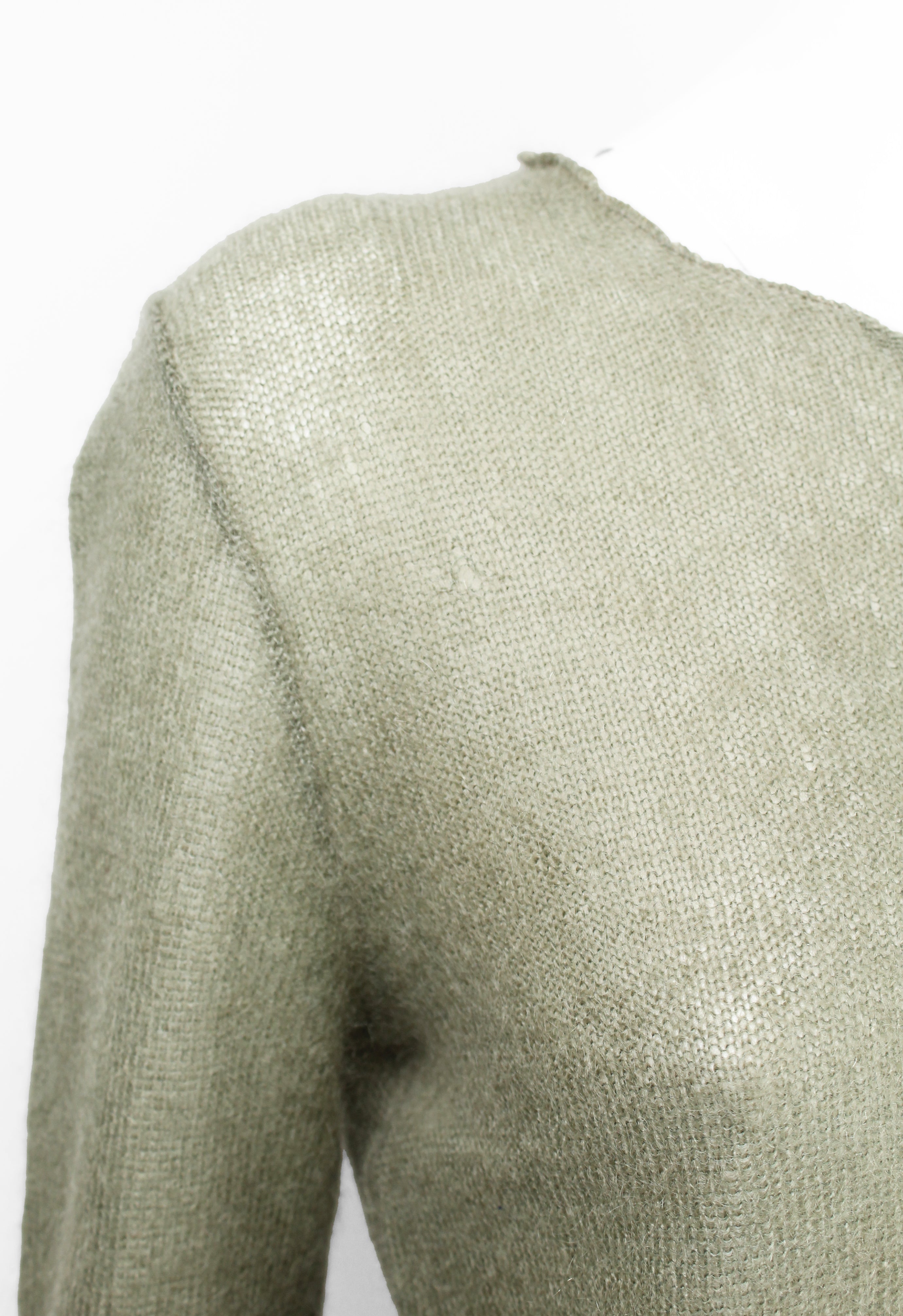 MIU MIU FW 1997 SHEER MOHAIR KNIT