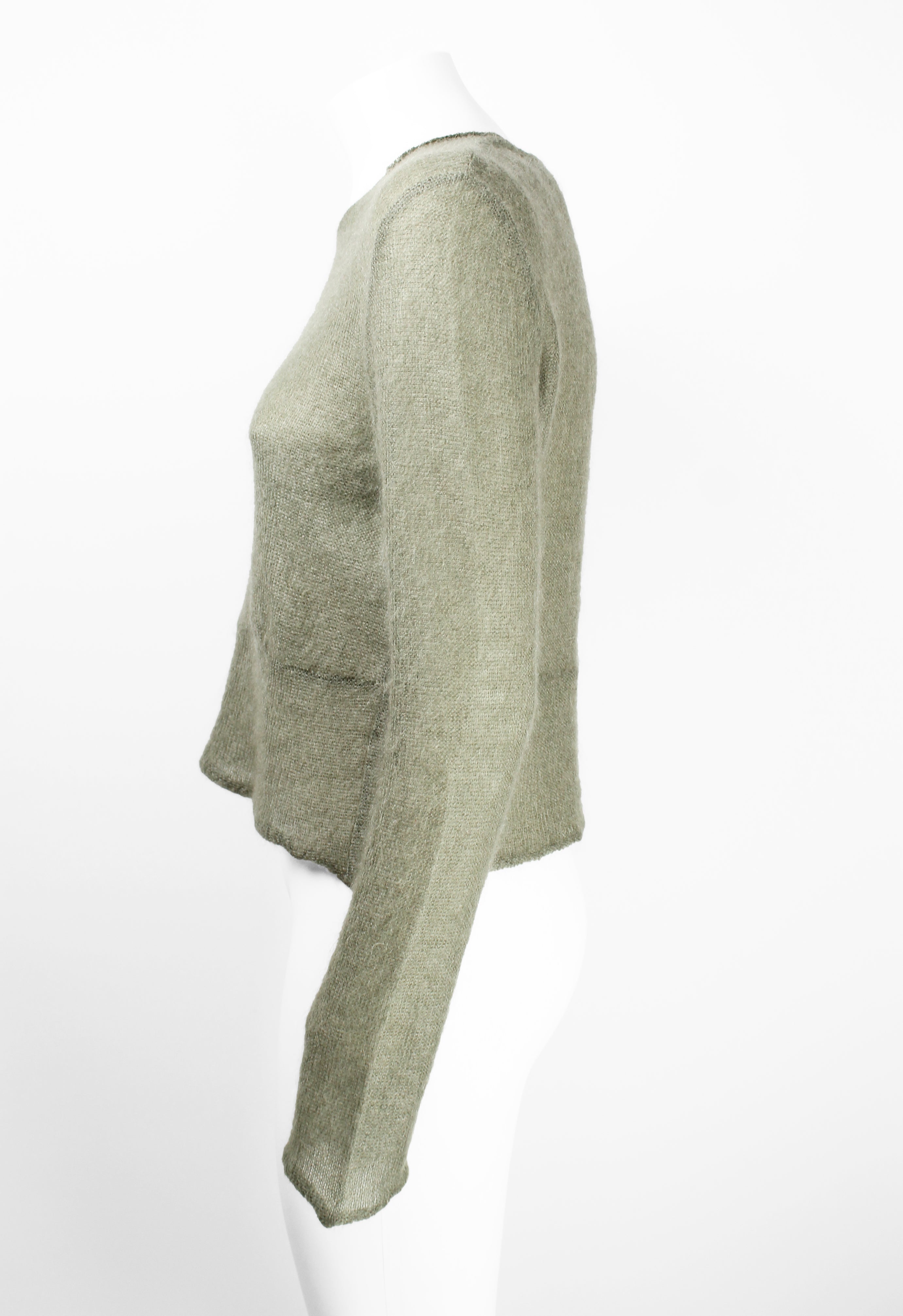 MIU MIU FW 1997 SHEER MOHAIR KNIT
