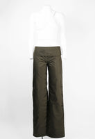 MIU MIU FW 1999 PADDED NYLON WAIST BAG TROUSERS