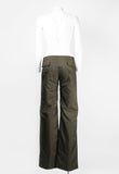 MIU MIU FW 1999 PADDED NYLON WAIST BAG TROUSERS