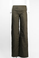 MIU MIU FW 1999 PADDED NYLON WAIST BAG TROUSERS