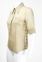 MIU MIU SS 2002 SHEER SHIRT