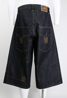 CHRISTOPHER NEMETH WIDE STITCH DESIGN SHORTS